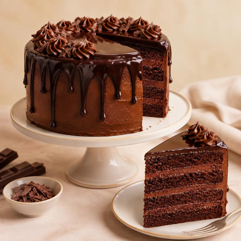 Bolo Chocolate Belga